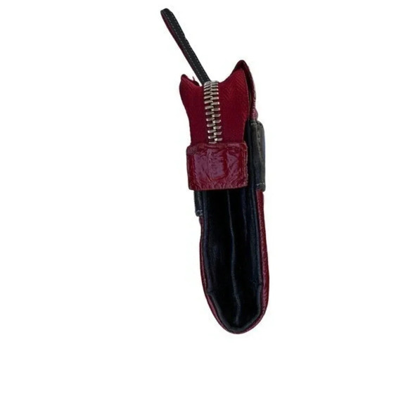 See by Chloe Day Tripper Patent Leather Zip Front Wristlet Wallet Clutc… - Picture 8 of 12